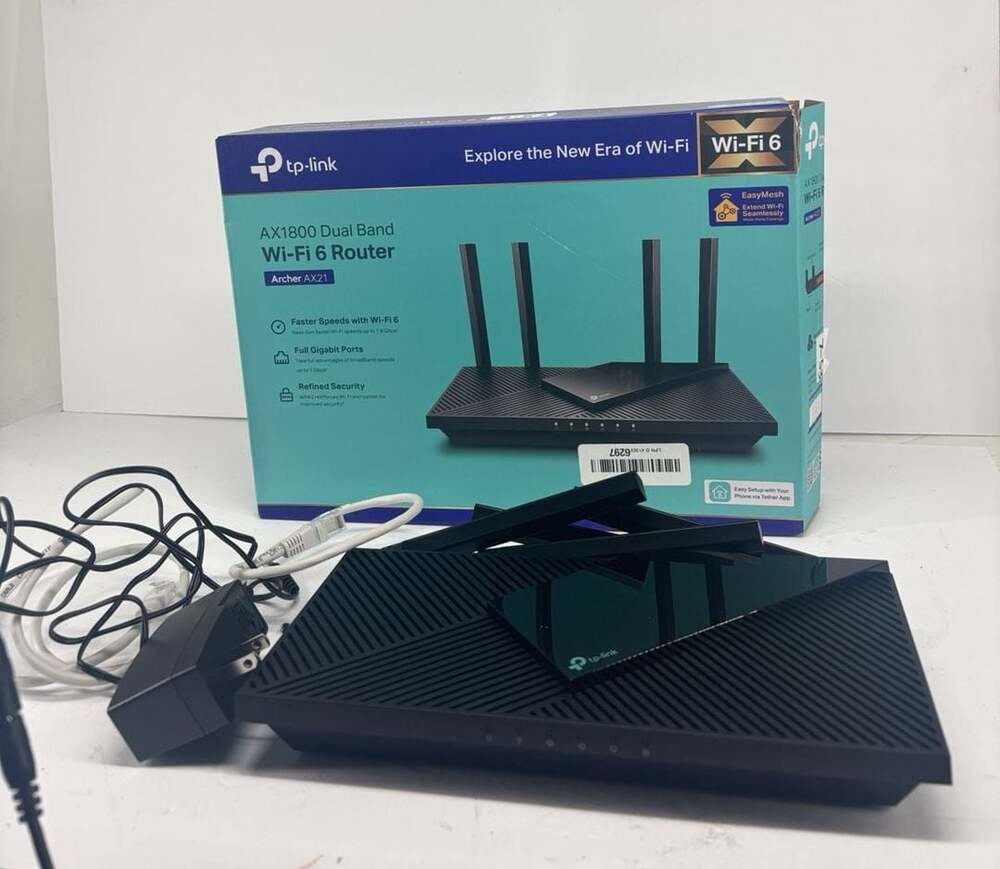 TP-Link AX1800 Dual Band Wi-Fi 6 Router Archer AX21